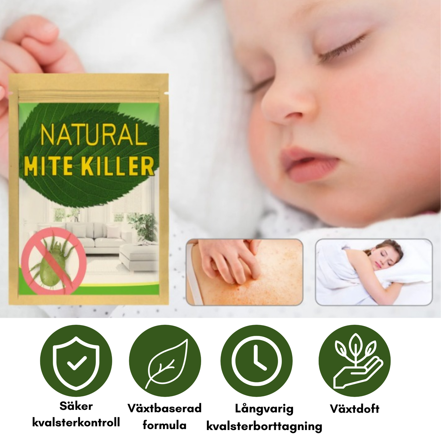 MiteAway™ – för ett fräschare och hälsosammare hem!